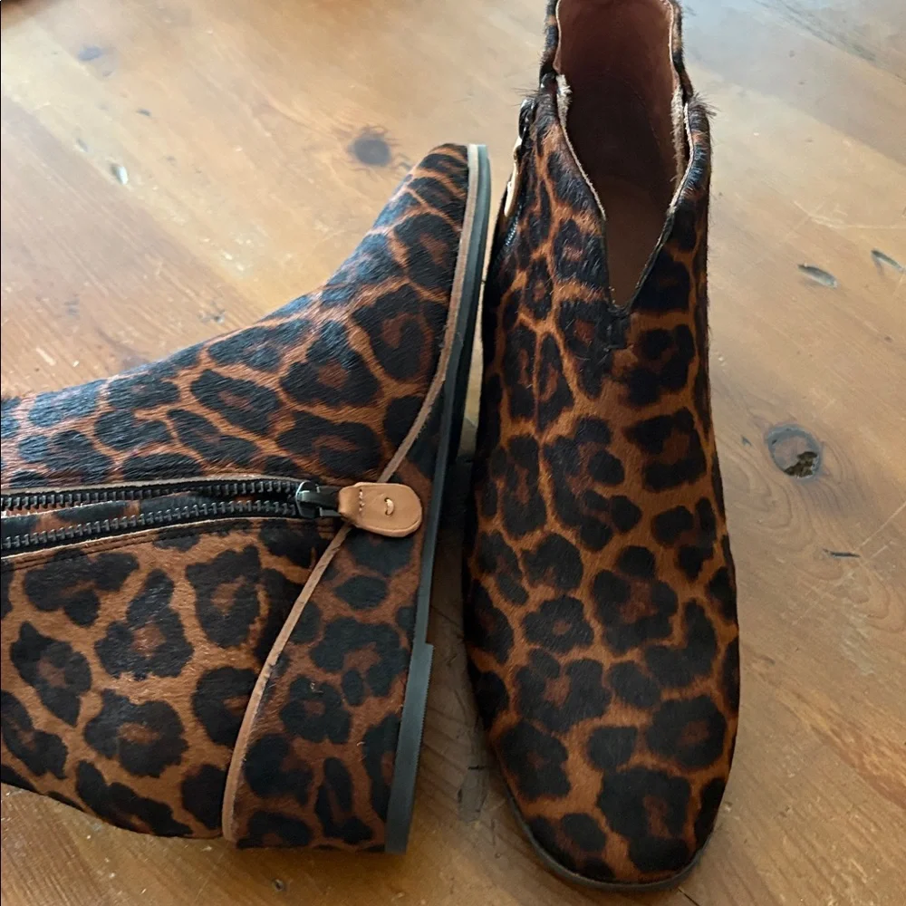 Gentle Souls Brown and Black Ankle Boots - Picture 5 of 5